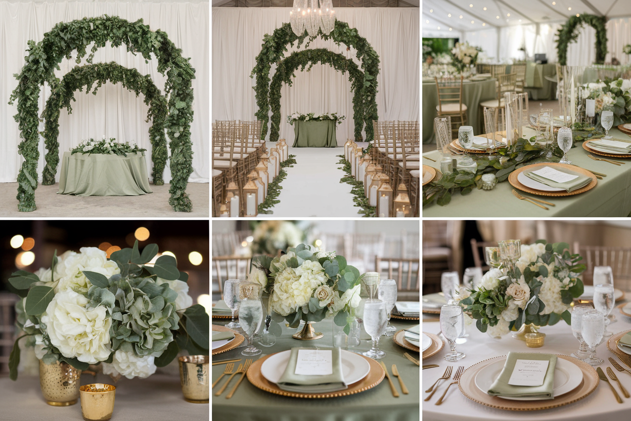 20 Chic Sage Green and Gold Wedding Ideas Everyone Will Talk About ...