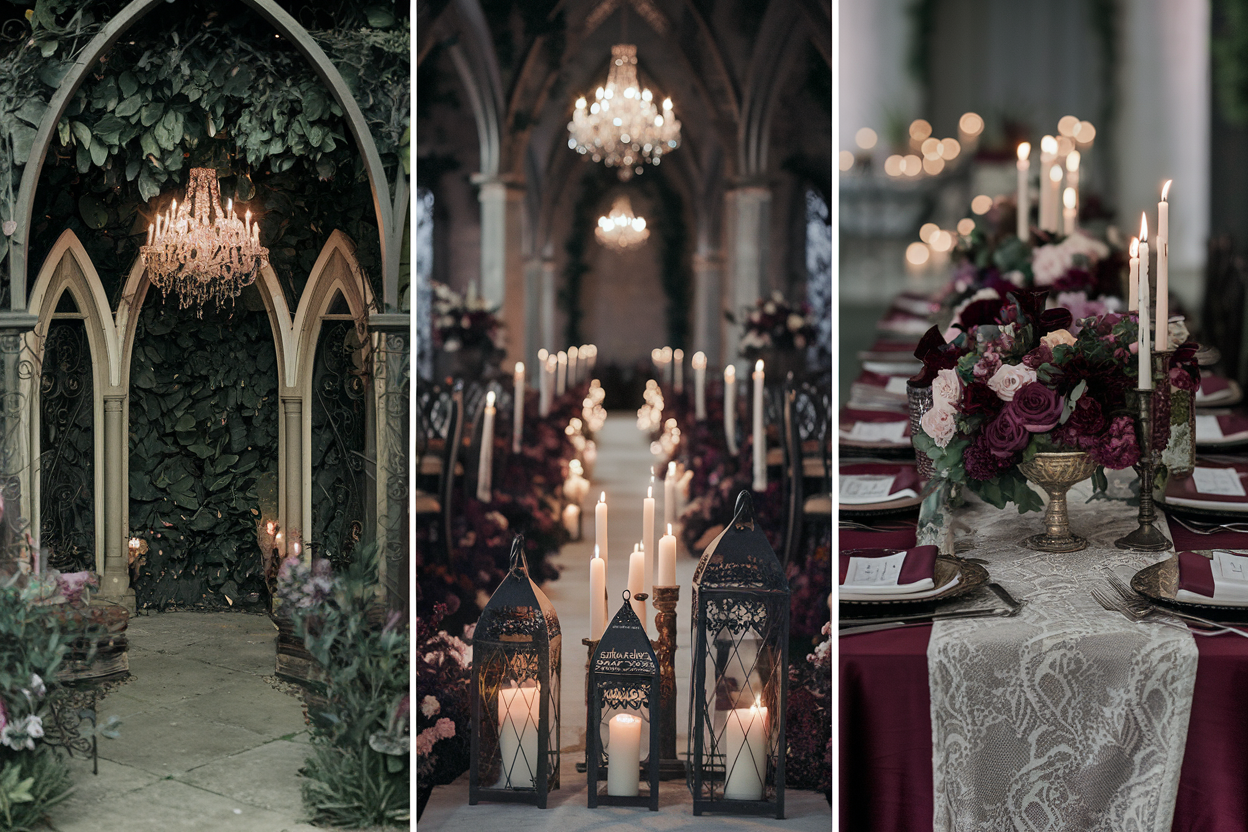 21 Unforgettable Victorian Gothic Wedding Inspirations for a Timeless ...