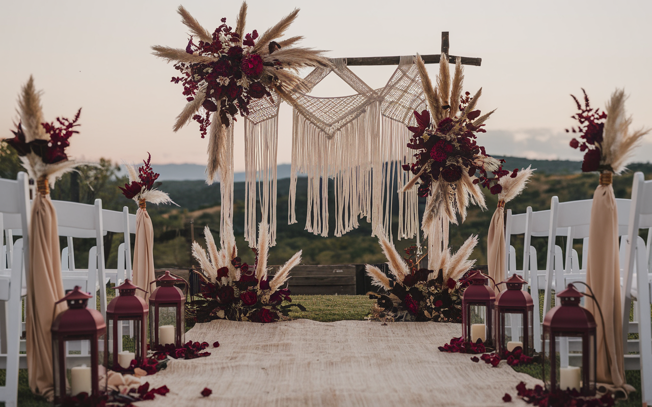 18 Unforgettable Maroon Wedding Ideas That Will Have Everyone Talking ...
