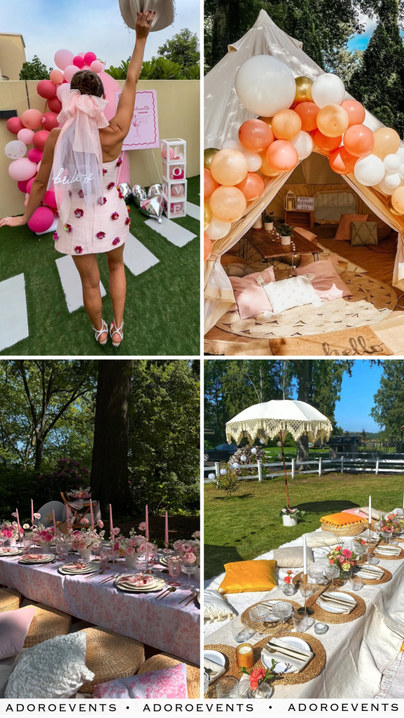21 Gorgeous Backyard Bachelorette Party Setups That Are Quietly Going ...