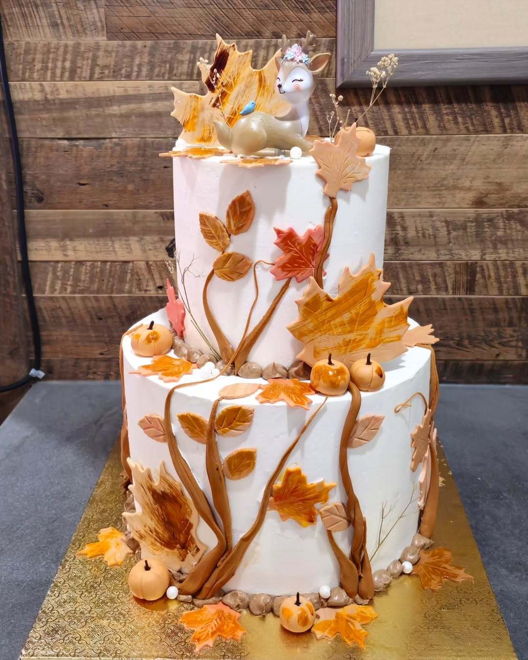 Autumn Deer Charm