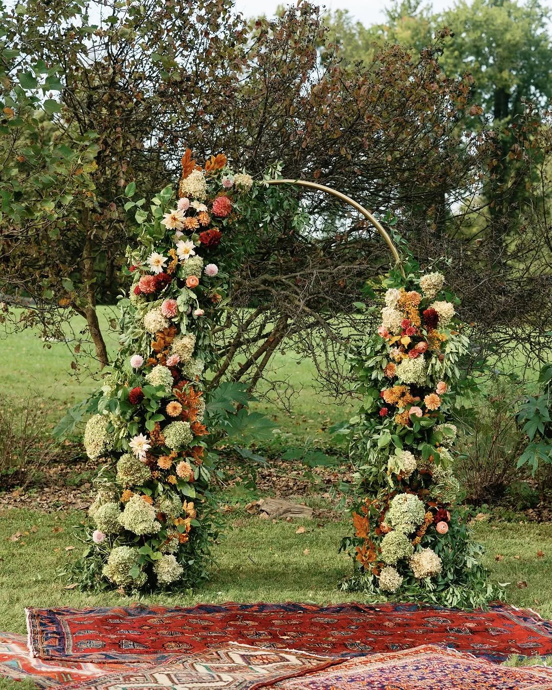 Autumn Garden Arch 