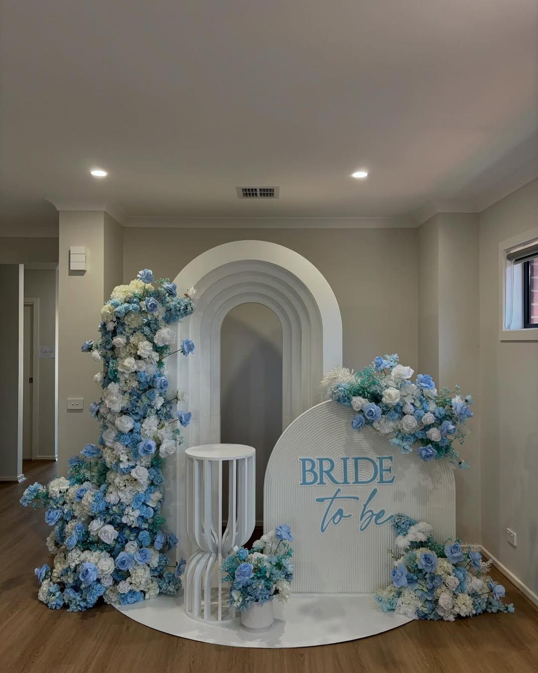 Blue Bloom Arches