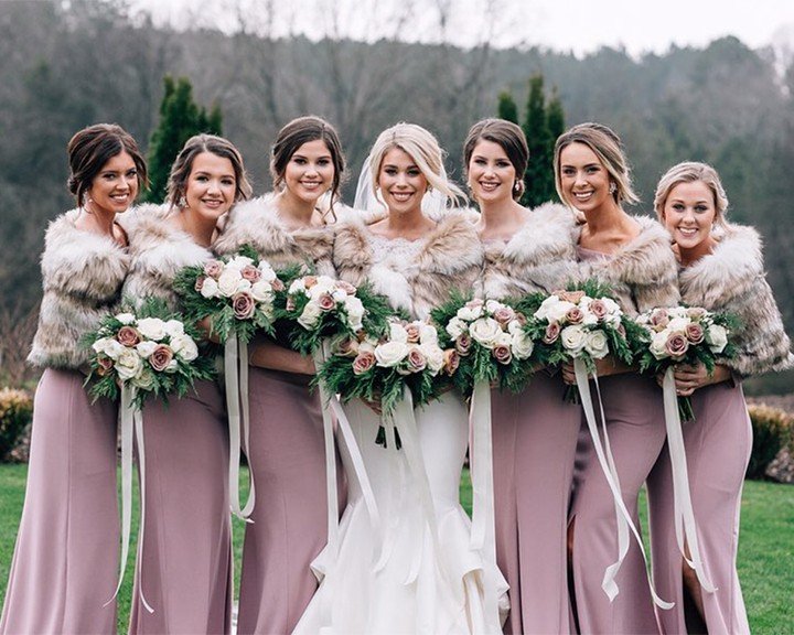  Blush Tones & Faux Fur