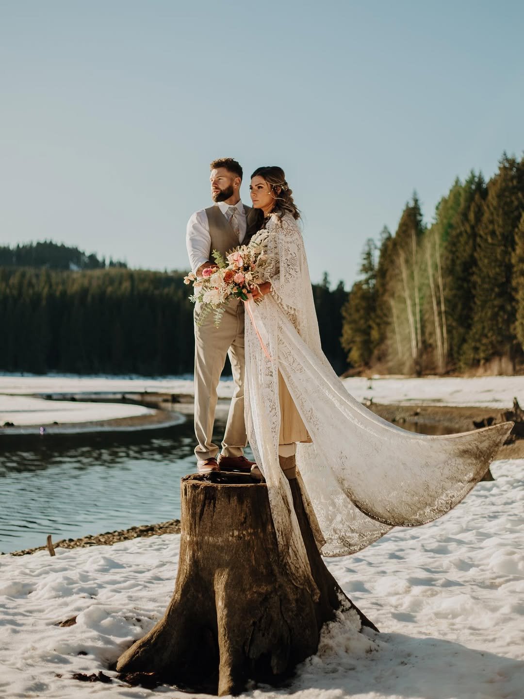 Boho Snow-Cloak 