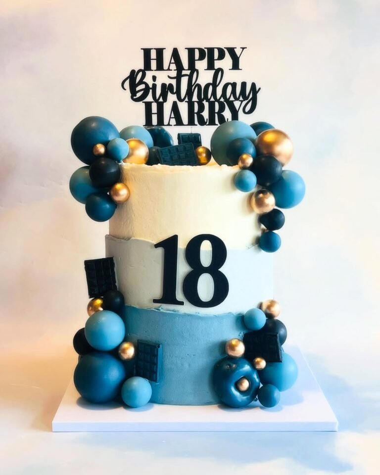 27 *Insanely Cute* 18th Birthday Cake Ideas That Are Too Pretty to Eat ...