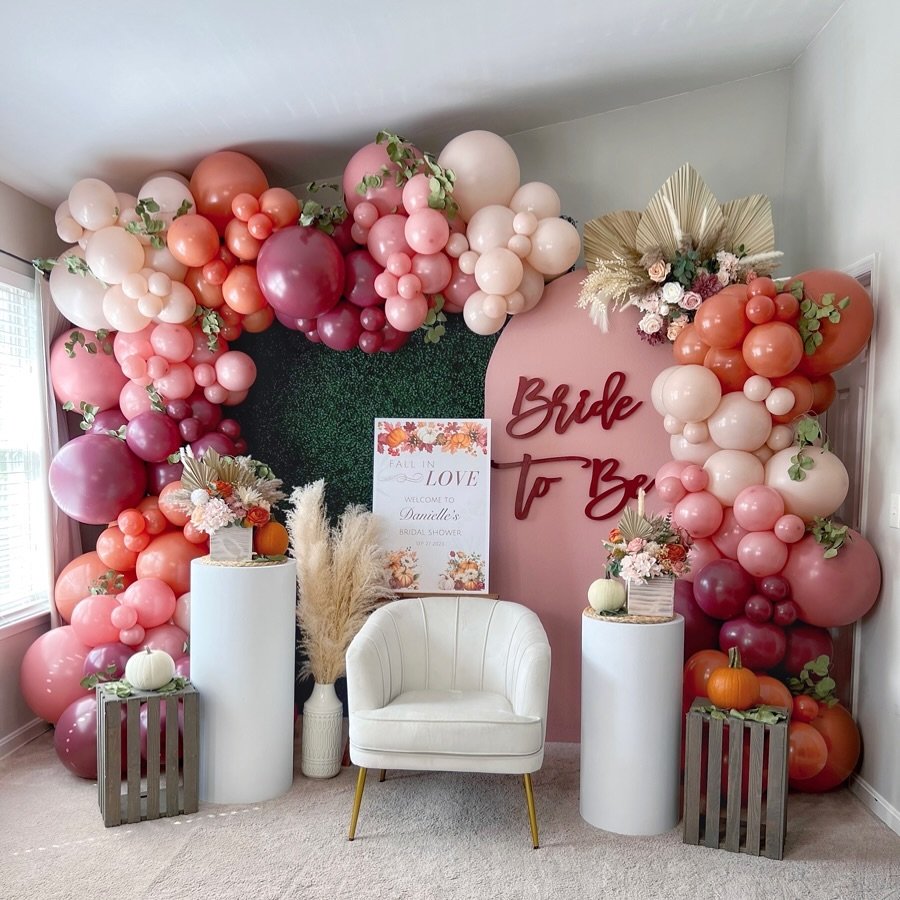 Bold & Romantic Balloon Wall