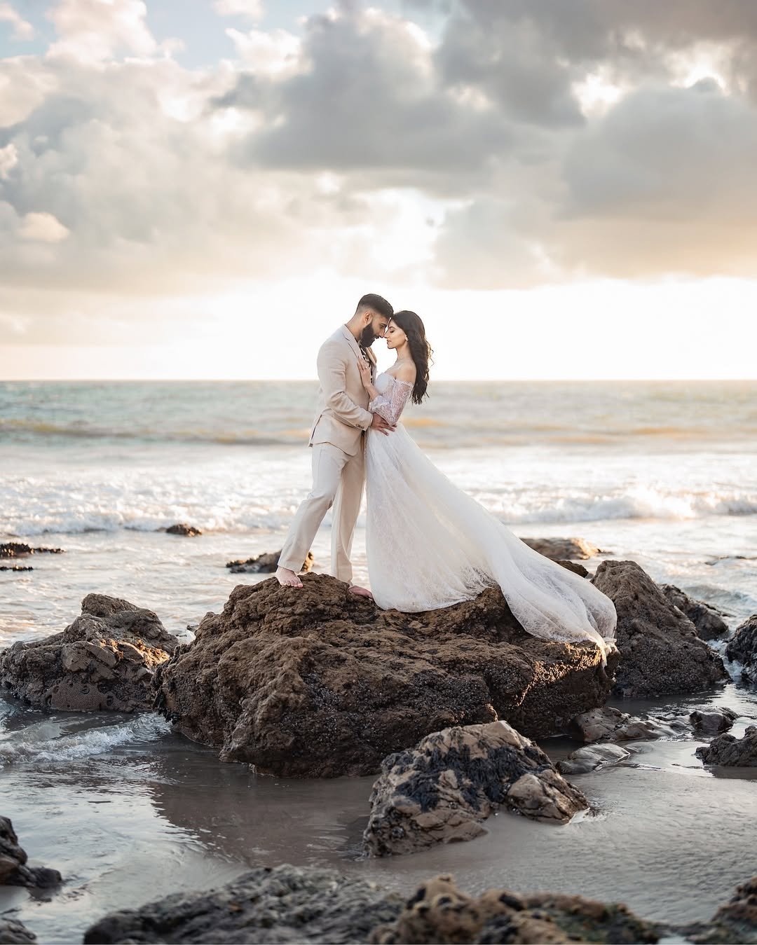Bridal Rocks at Sunset