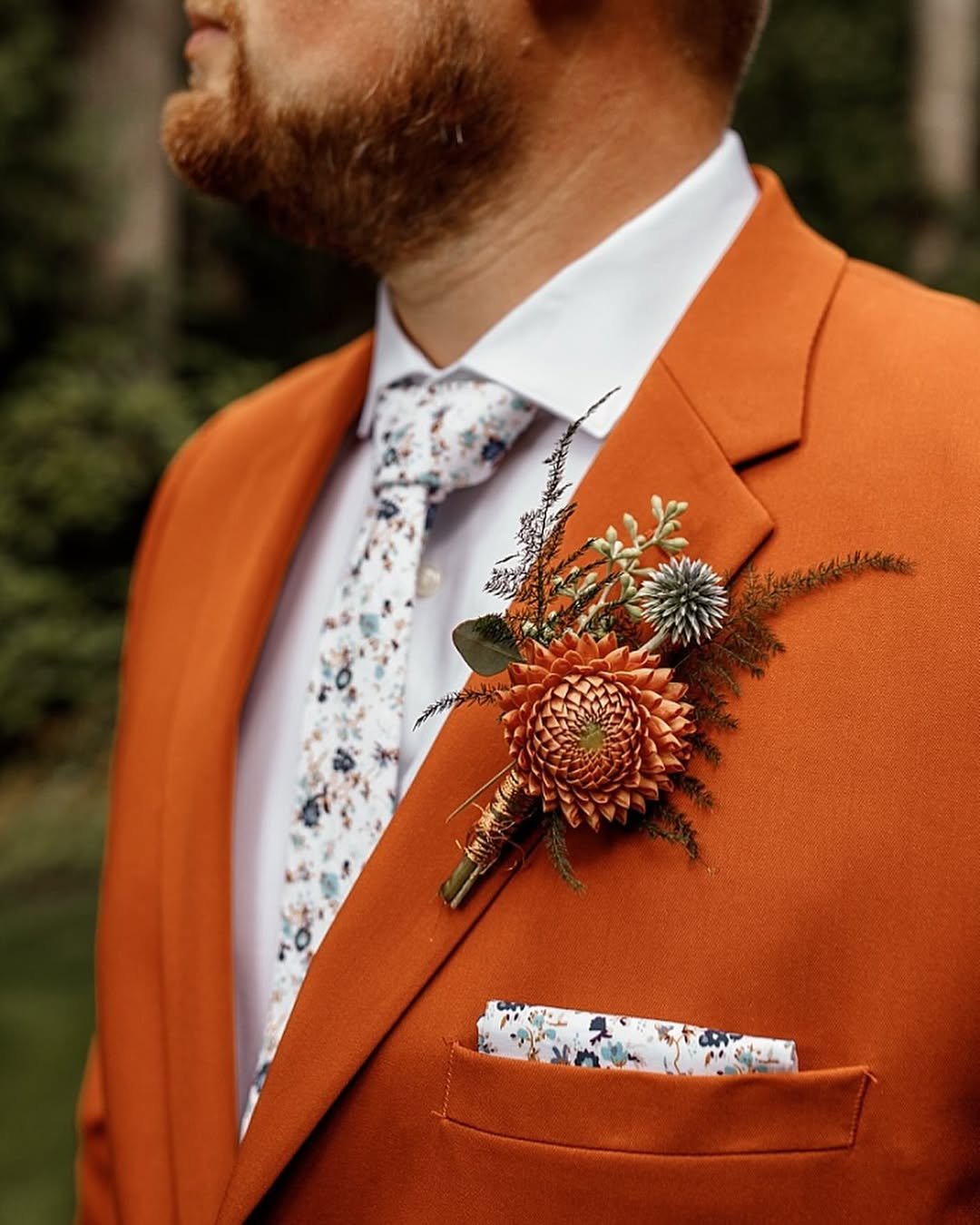 Burnt Orange Elegance 