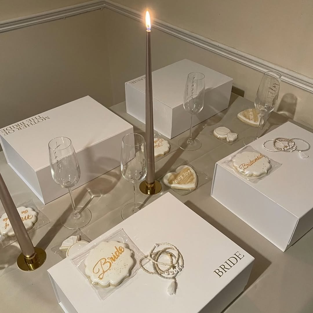 Candlelit Couture Scene