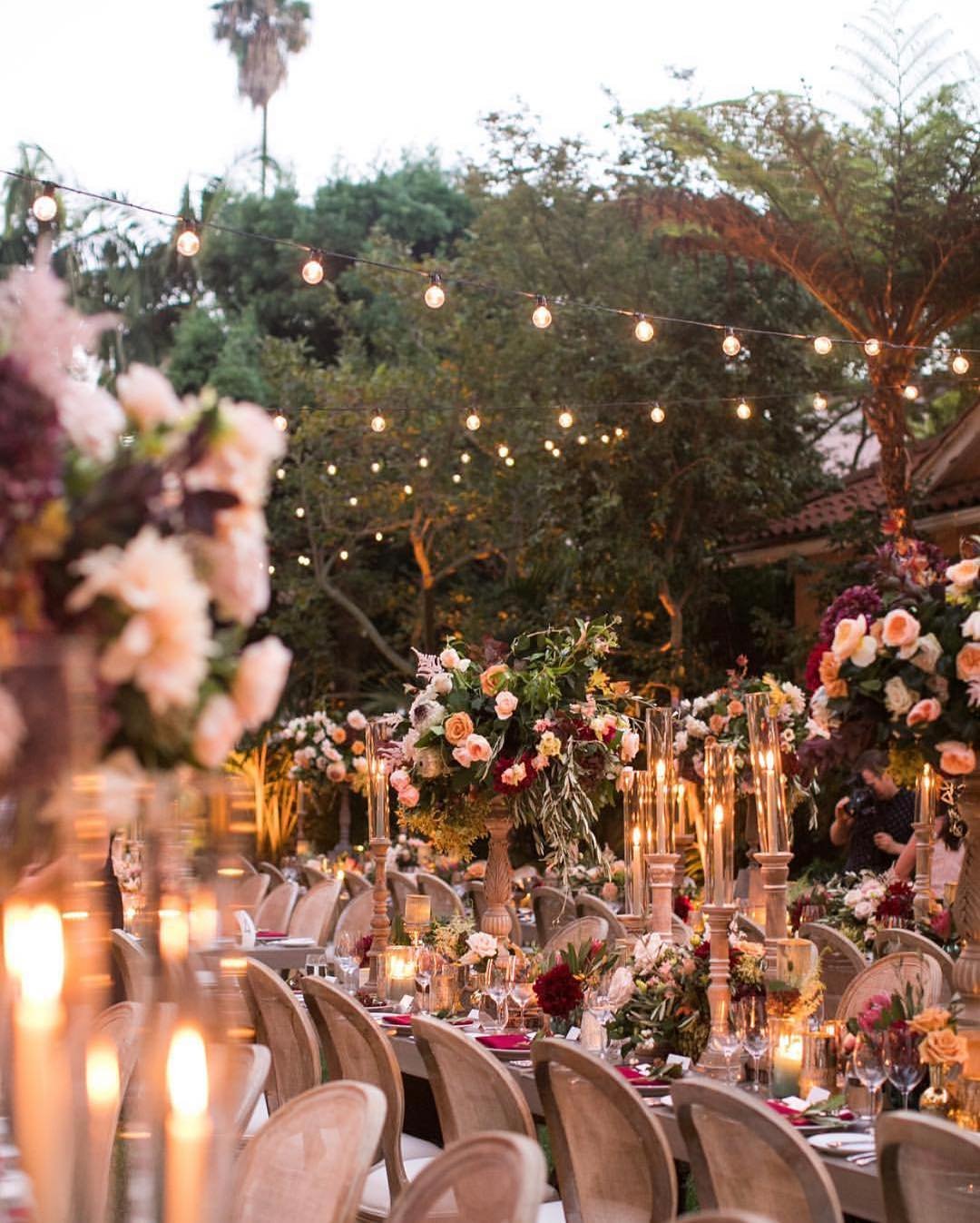 Candlelit Garden Feast 