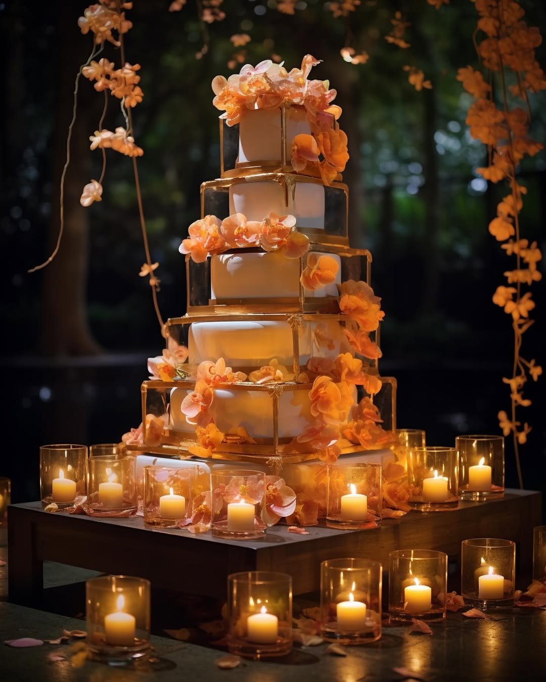 Candlelit Glass Beauty