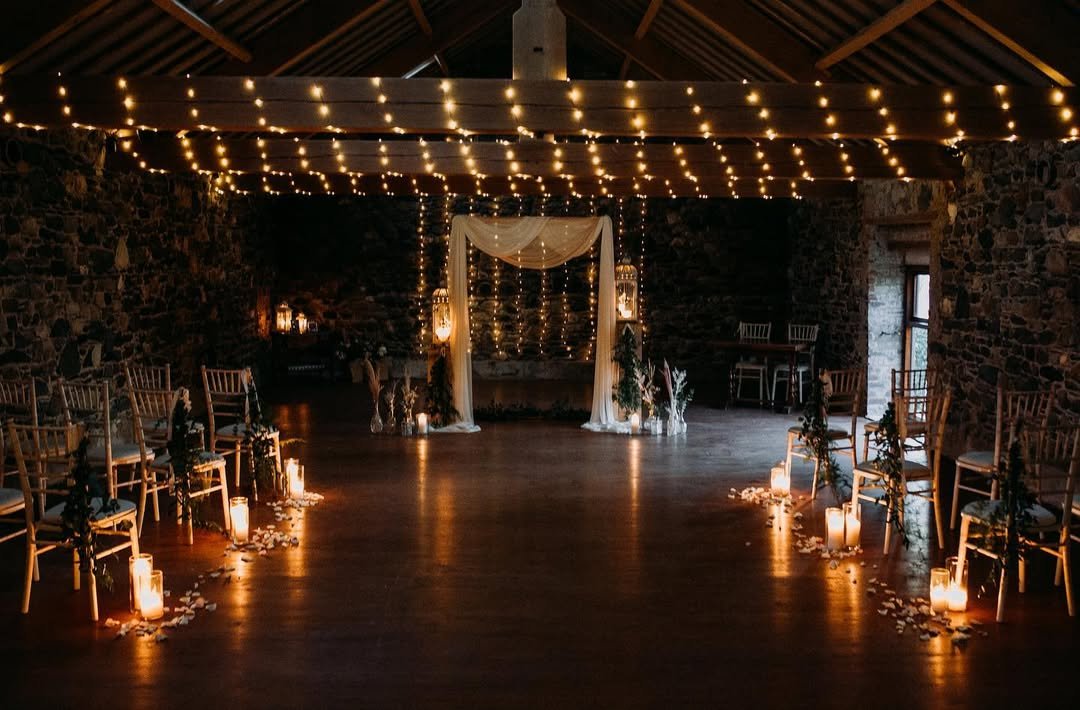 Candlelit Stone Romance