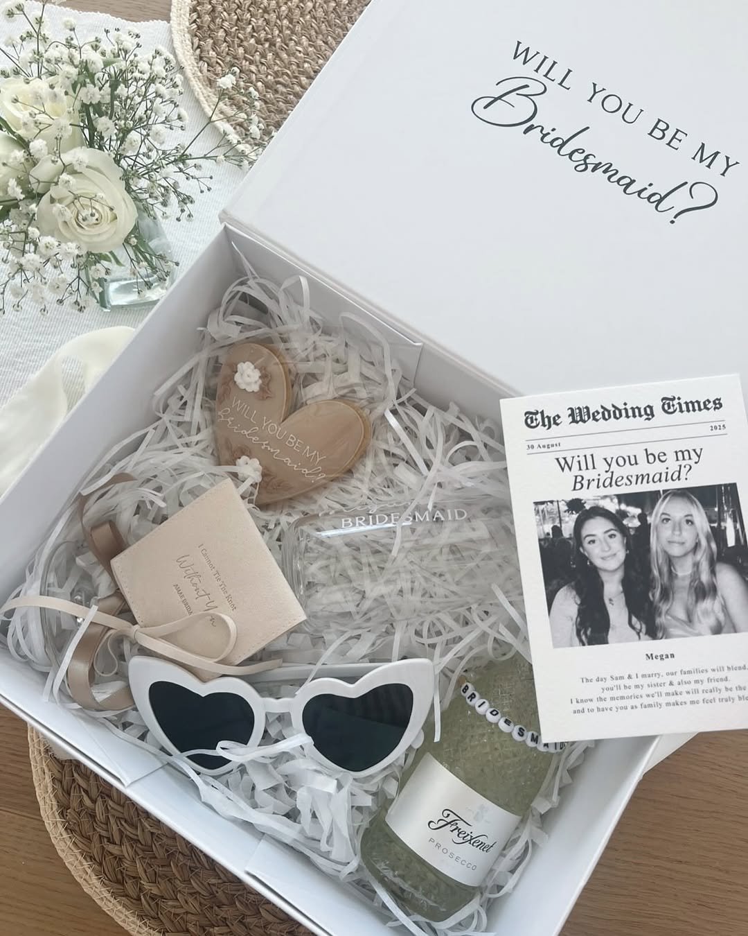 Champagne & Sunglasses Set