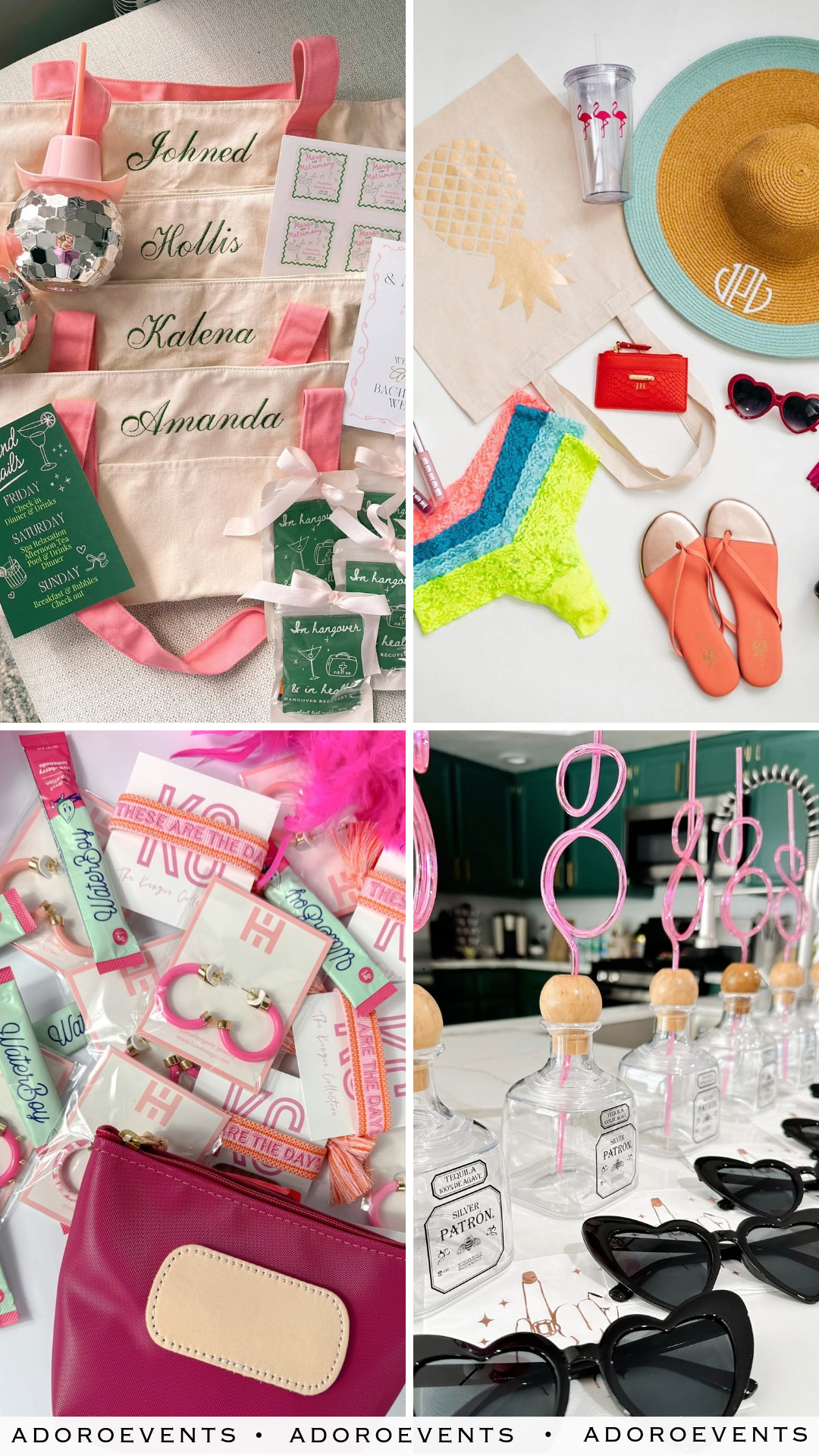 Collage of Bachelor Party Gift Ideas