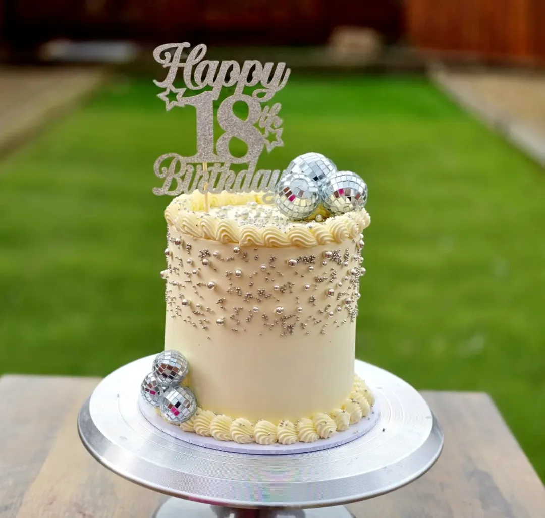 Disco Lights Cake 