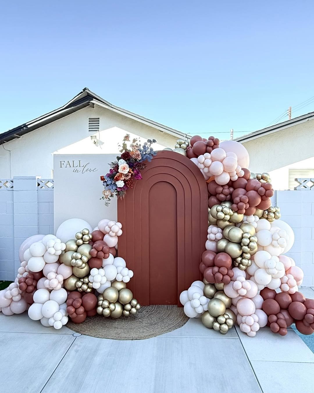 Fall in Love Backdrop