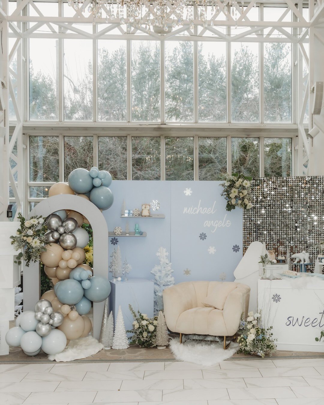 Frosted Glam Retreat