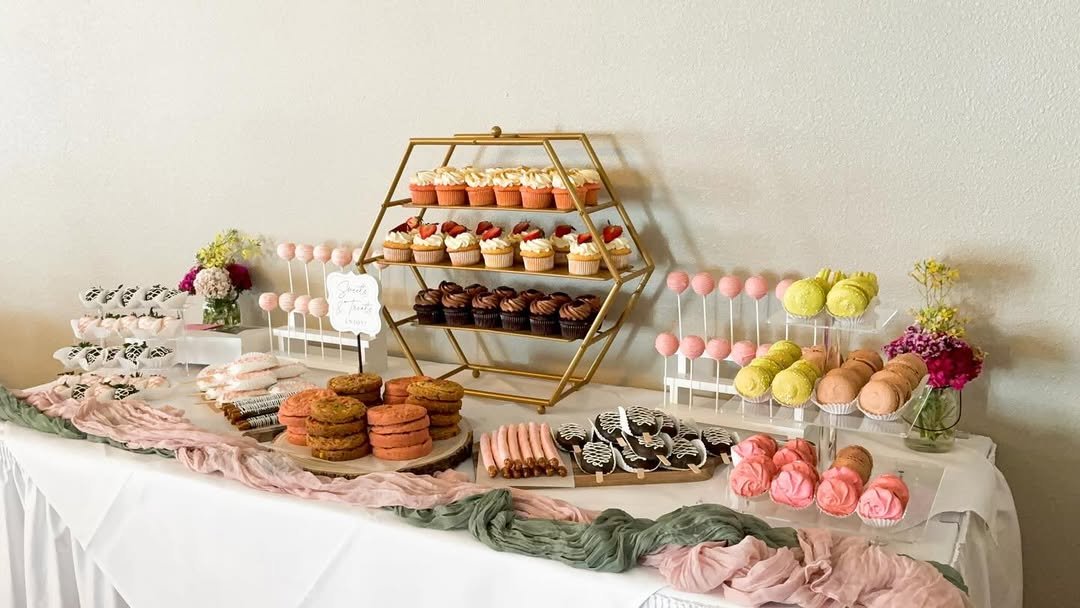 Geometric Dessert Bar 
