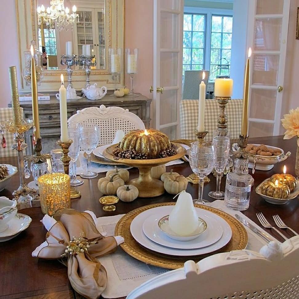 Golden Candlelight Glam 