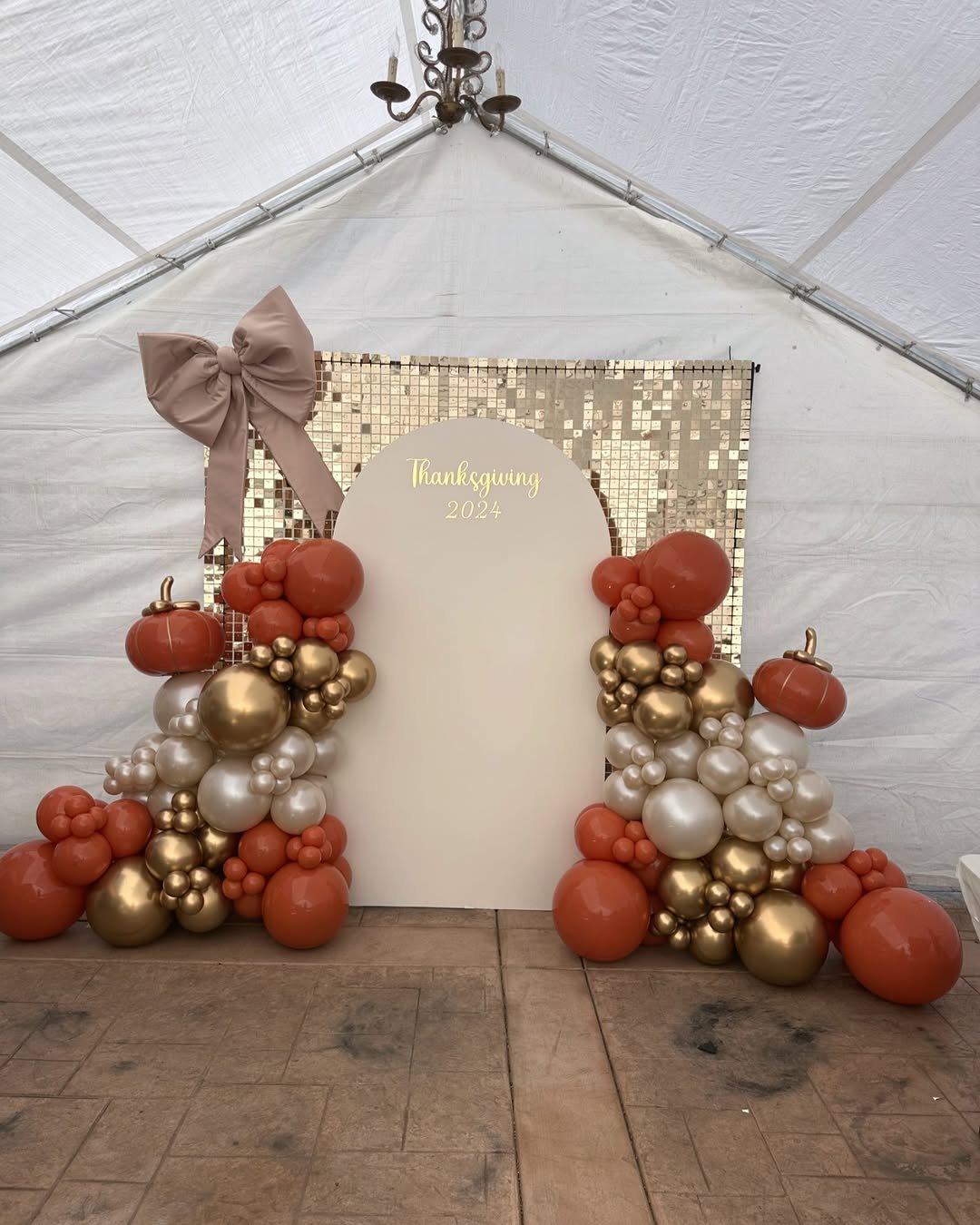 Golden Glam Backdrop