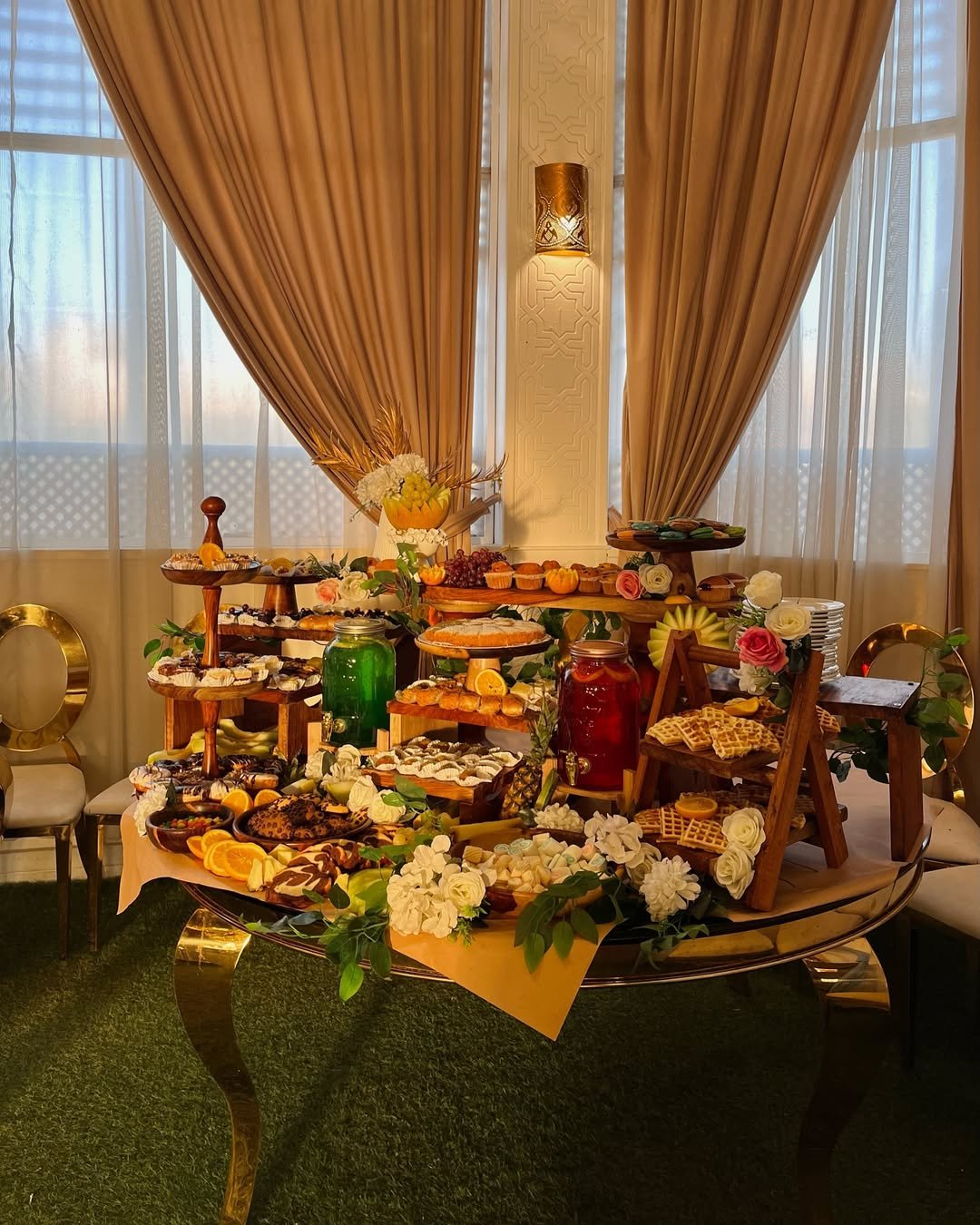 Golden Grazing Feast