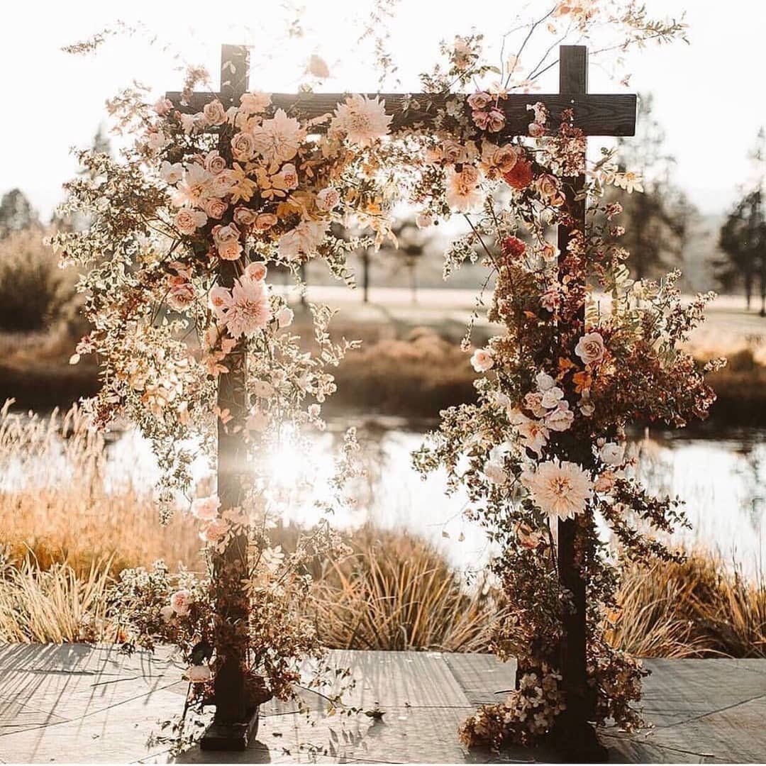 Golden Hour Garden Arch