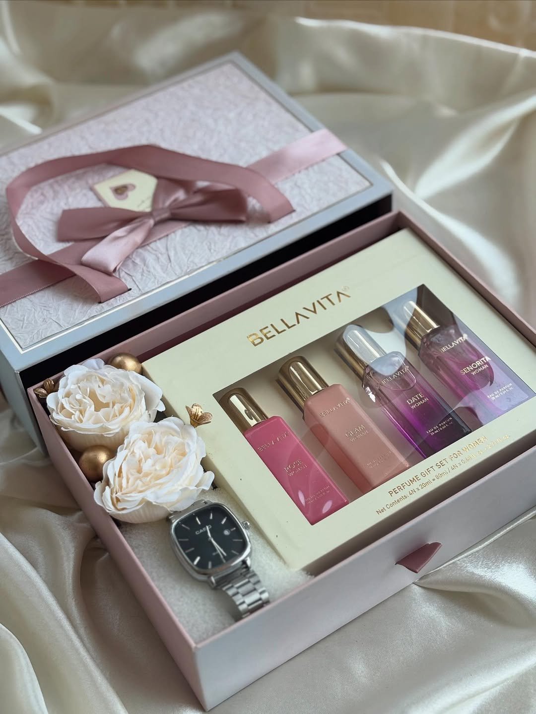 Luxe Perfume & Watch Box