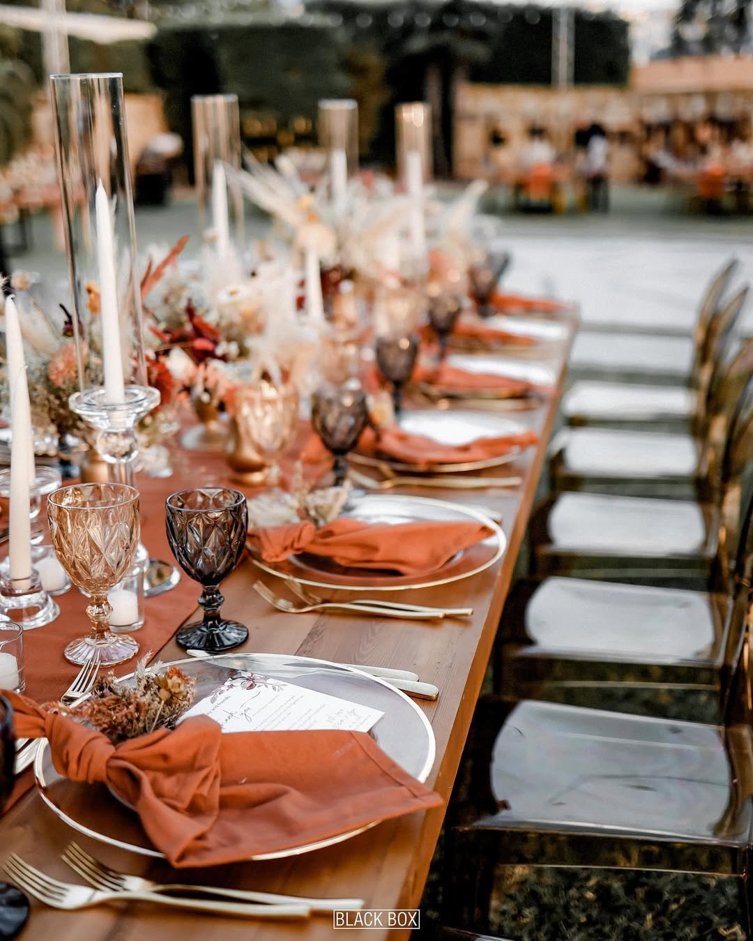 Moody Luxe Tables
