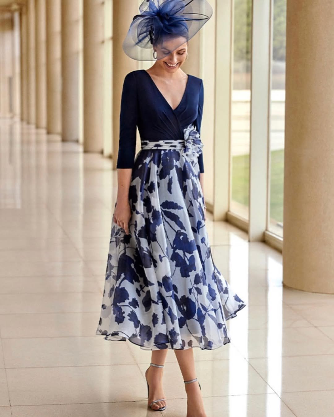 Navy & Ivory Elegance