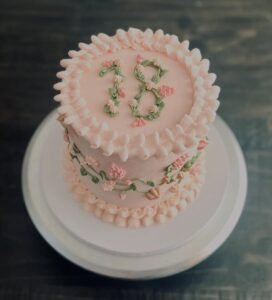 Pastel Ruffles 27 *Insanely Cute* 18th Birthday Cake Ideas That Are Too Pretty to Eat ...