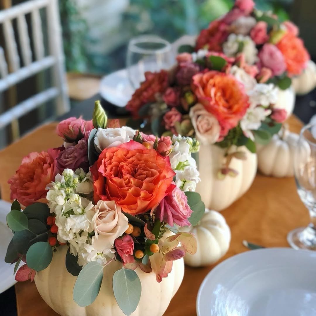 Pumpkin Bloom Centerpiece