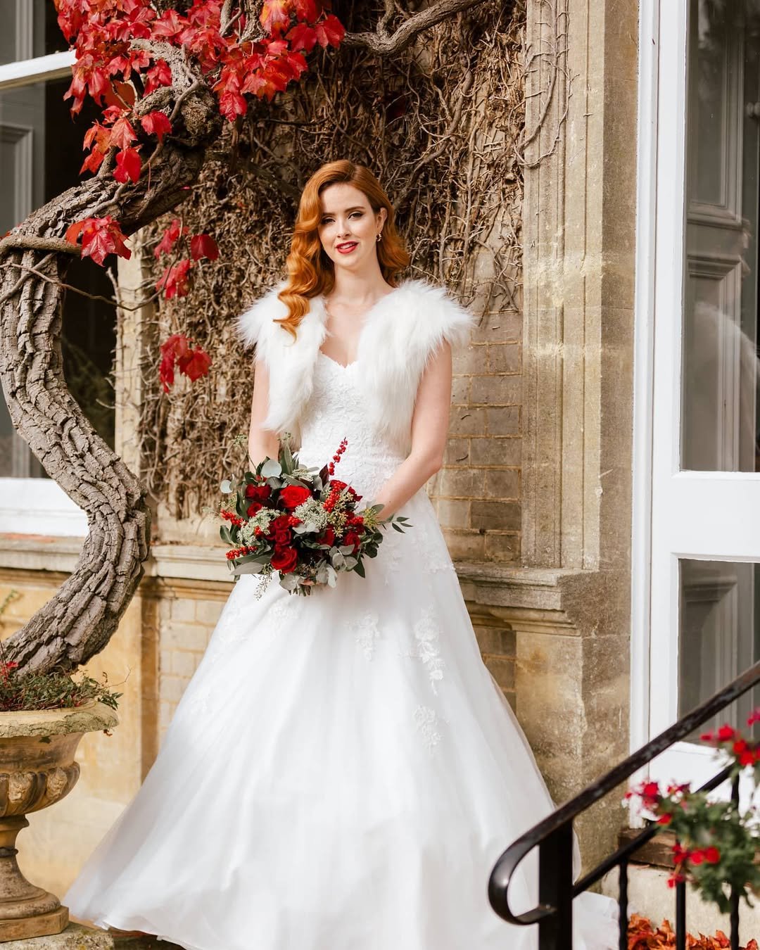  Red & Regal Elegance