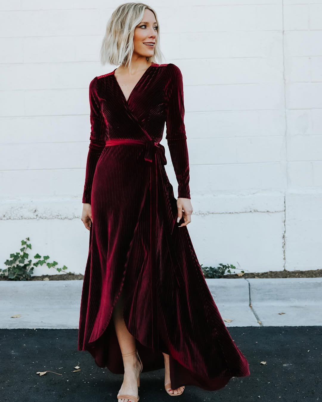 Ruby Wrap Velvet