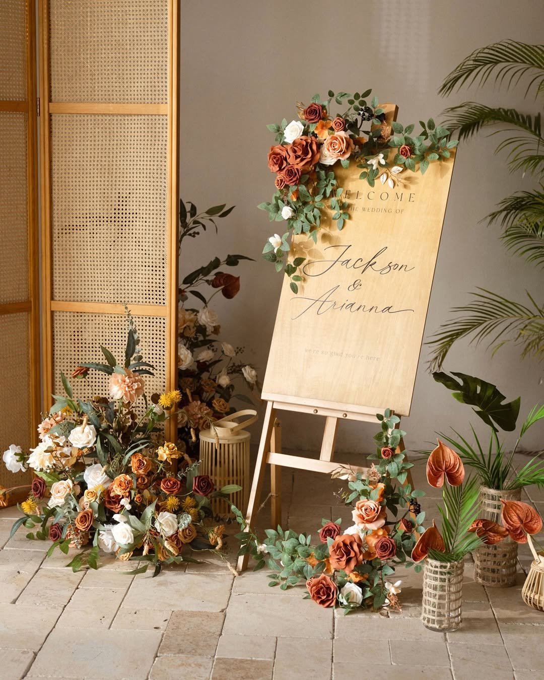 Rustic Autumn Welcome