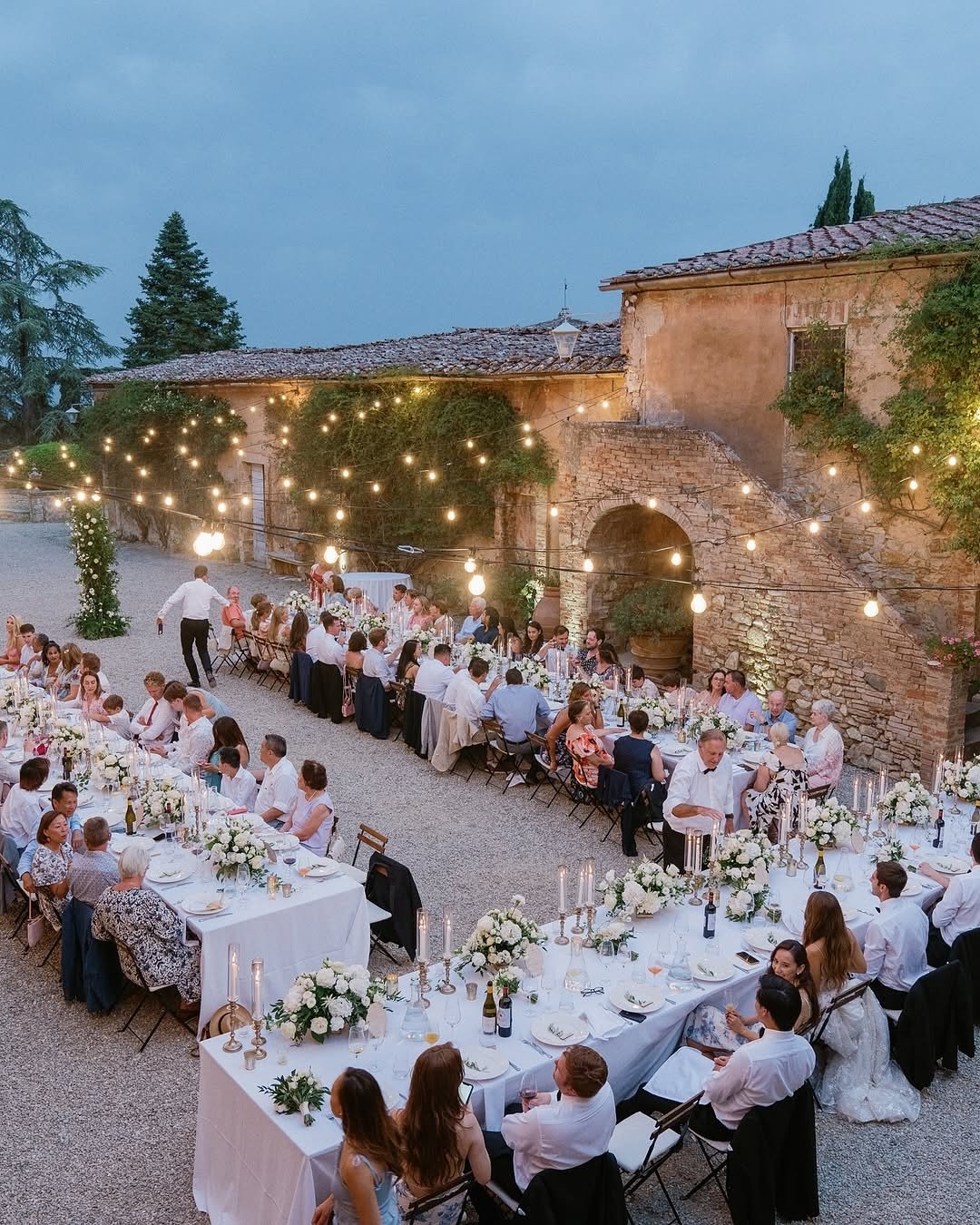 Rustic Courtyard Glow 