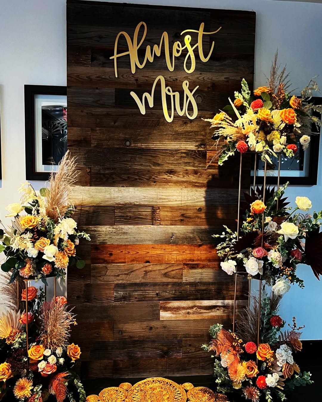 Rustic Glam “Almost Mrs”