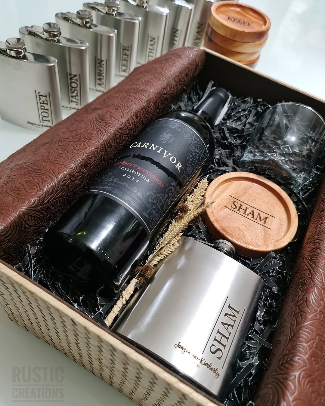 Rustic Red & Black Indulgence