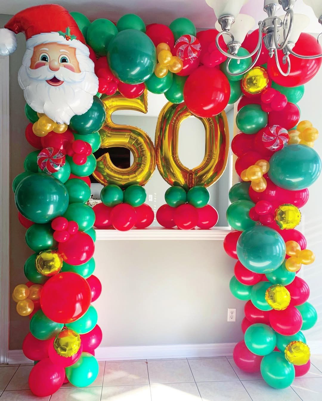 Santa’s Milestone Arch 