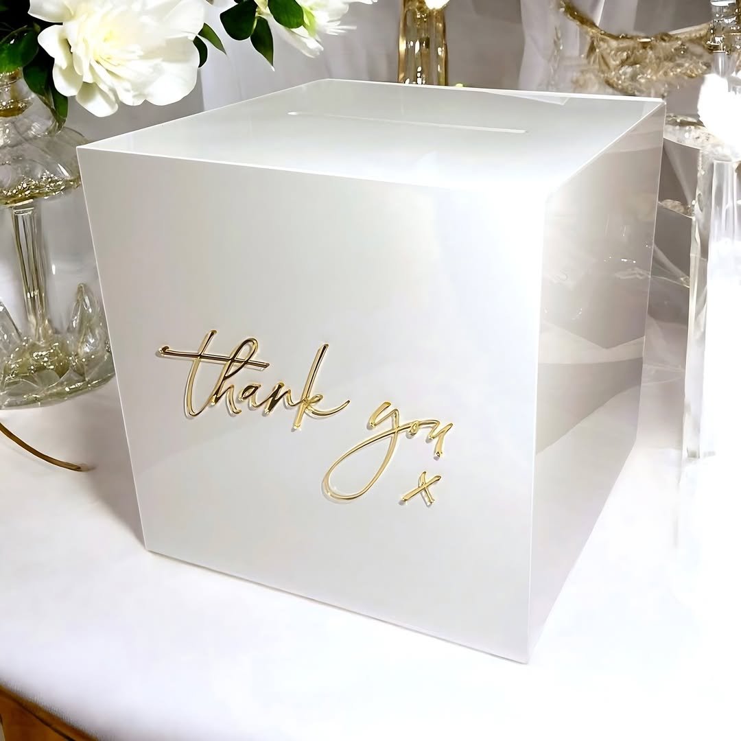 Thank You Statement Cube