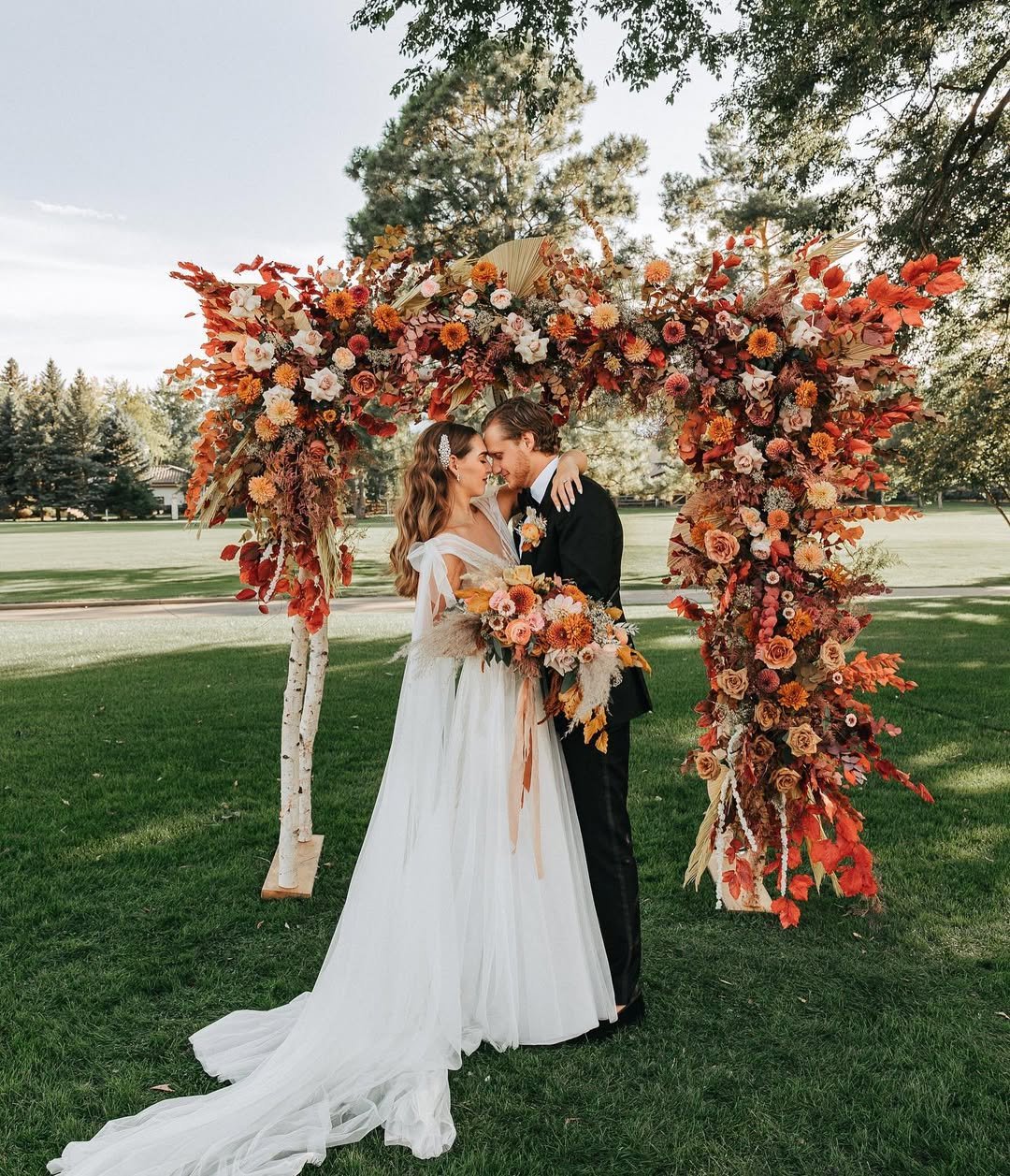 Vibrant Autumn Arch