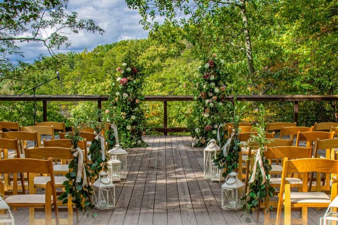 Woodland Deck Romance