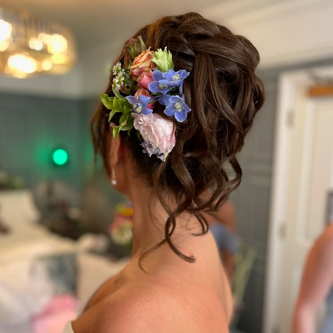 Blooming Updo Brilliance