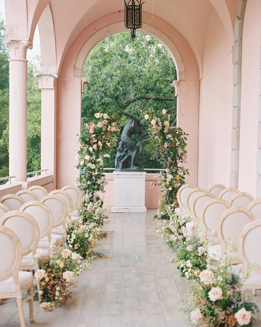 Blush Arcade Elegance