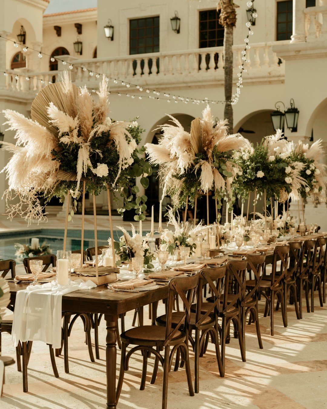 Bohemian Courtyard Elegance 