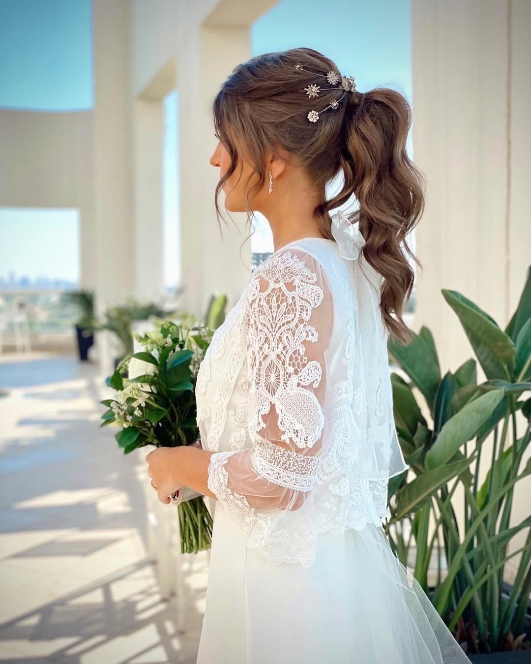 Bridal Radiance Ponytail 