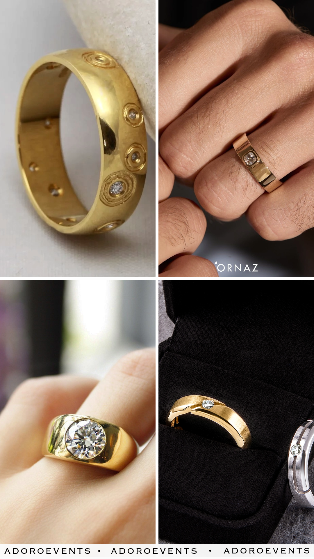 Collage of  Engagement Rings for Mens