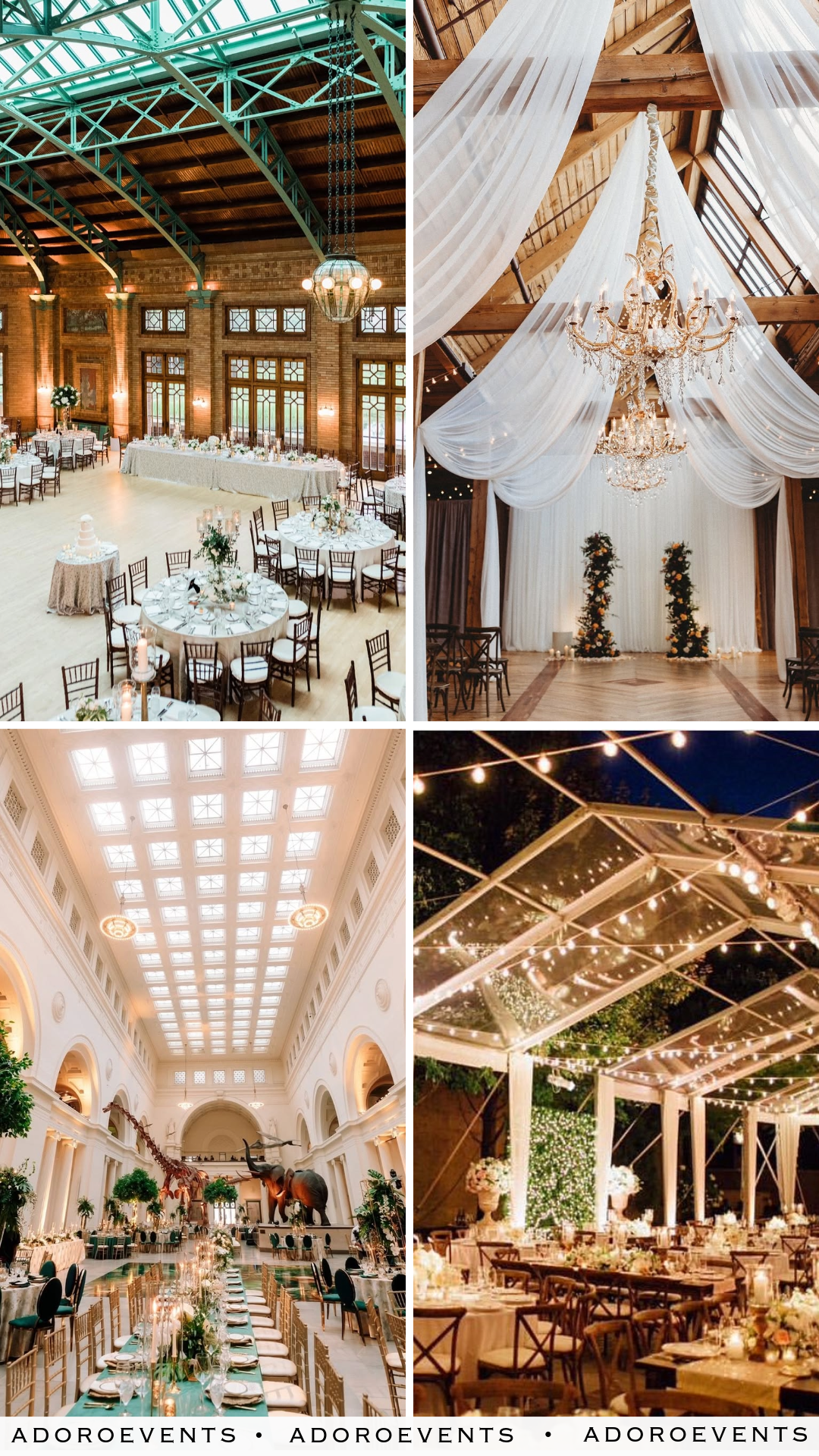 Collage of Wedding Venues In Chicago