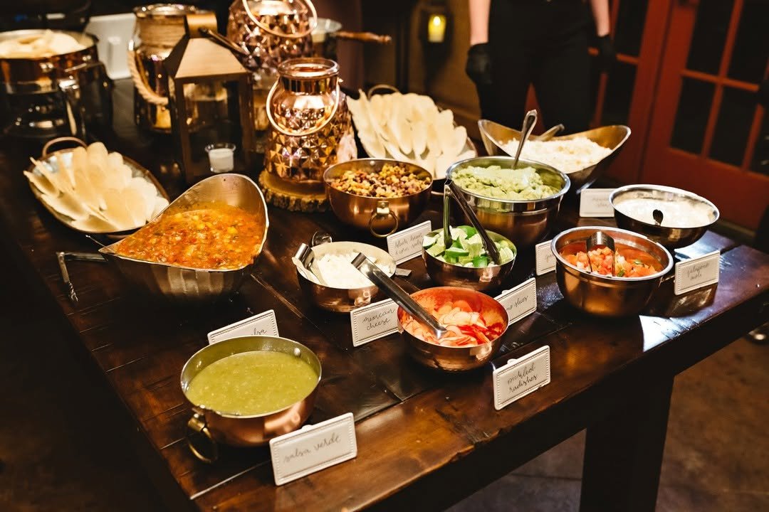 Copper Luxe Taco Spread