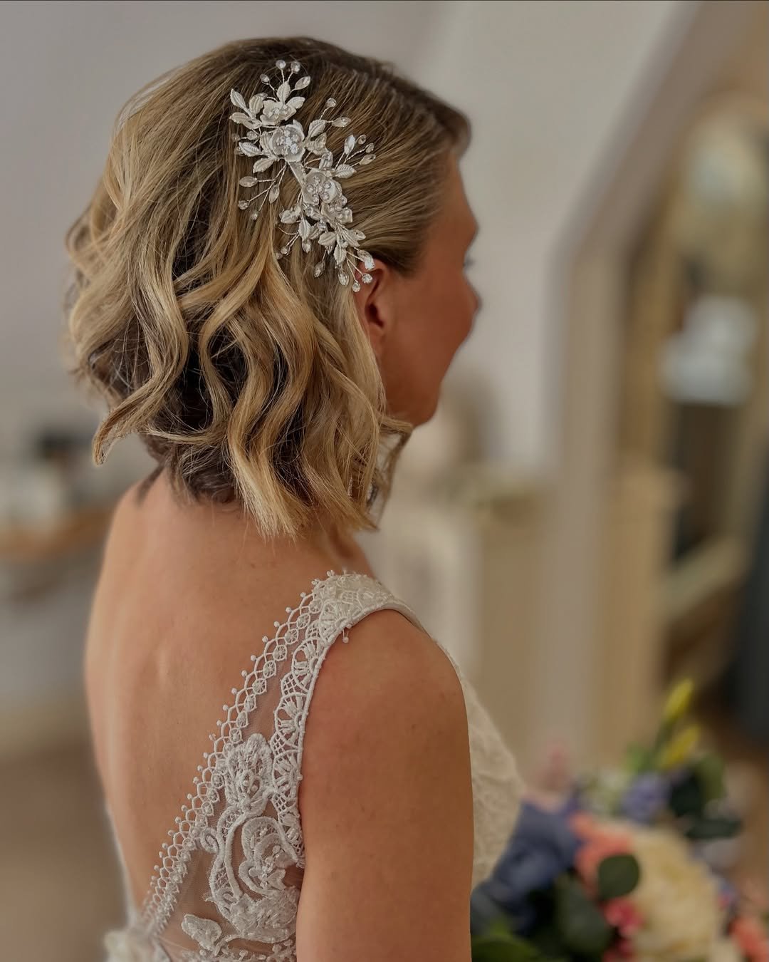 Crystal Side Adorned Waves